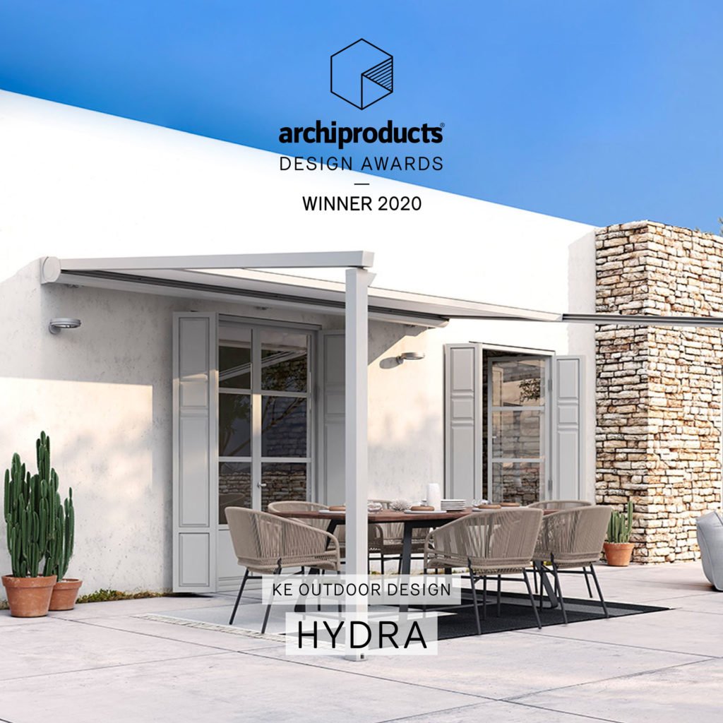 Scopri di più sull'articolo Hydroplants presenta HYDRA di KE insignita del prestigioso Archiproducts Design Award 2020